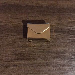 KEEP Collective gold envelope pendant locket